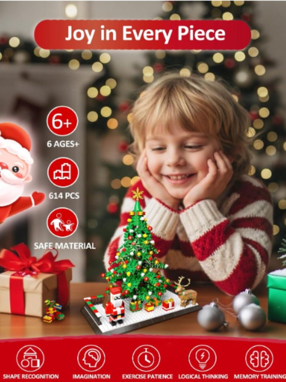 Christmas Tree Building Blocks - Picture 5 of 7